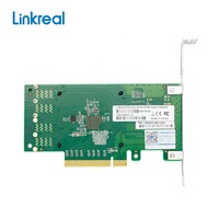 PCIe adaptor saklar ekspansi NVMe, 3.0x8 ke 2-port AS 2 SFF-8643