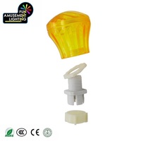 Luz LED Cabochon E10 Multicolor de Fábrica OEM, Cubiertas de Bombilla de Plástico con Clasificación IP65, Diseño Moderno de 360° y 45mm