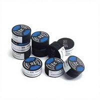 Nouvelles pointes de queue de billard Kamui Blue Athlete 14 mm en cuir de porc multicouche, pointe large, dureté S/M/H, contrôle amélioré pour billard professionnel