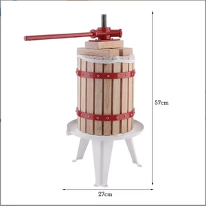 Petite presse à fruits manuelle hydraulique avec composant moteur central, haute rigidité pour le <span class=keywords><strong>cidre</strong></span>, le vin de raisin, la <span class=keywords><strong>poire</strong></span> - Product Image 2