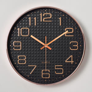 Horloge murale en maille style populaire Heure mondiale - Product Image 2