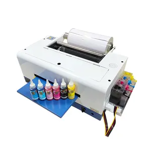 Fcolor New Mini6 color 30CMA3ラベルステッカー印刷用ロールツーロールエコソルベントプリンター