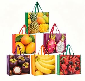 Eco-Friendly Heat Sealed Non-Woven Tote <b>Bags</b> Eco-Friendly Promotional Handbags for Events - Product Image 2