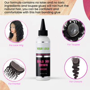 Nhãn Hiệu Riêng Tóc Giả Keo Ren Tóc Giả Dính 30 Ngày Siêu Giữ Không Thấm Nước Ren Keo - Product Image 4