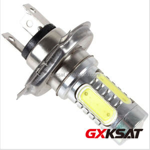 GXKSAT Ampoule de phare de voiture et de moto, ampoule halogène H4/HS1, ampoule LED 7,5W 12-24V - Product Image 2