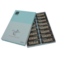 Dents en résine acrylique certifiées OEM ISO CE, dents postérieures et antérieures, fausses dents pour prothèse flexible ou prothèse fixe