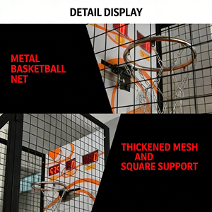 Macchina da Basket Pieghevole Rapida per Facile Trasporto, Ideale per Noleggi Eventi e Attività di <span class=keywords><strong>Gaming</strong></span> Mobile - Product Image 5