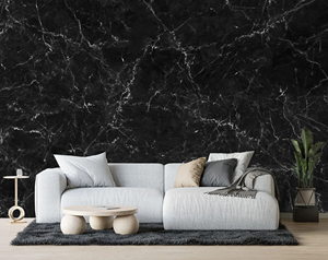 Pietra BOTON pietra naturale lucidata <span class=keywords><strong>cucina</strong></span> controsoffitto decorazione della parete piastrelle <span class=keywords><strong>marmo</strong></span> nero <span class=keywords><strong>con</strong></span> strisce bianche lastre - Product Image 4