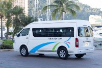 Mini-bus de tourisme diesel de luxe à toit surélevé pour 15 passagers, tout neuf, CS2 View Foton Minibus