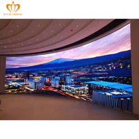 Pantalla Flexible LED Módulo de panel de pared Pantalla LED flexible curvada para automóvil