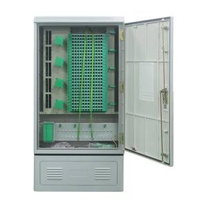 Chine <span class=keywords><strong>Fournisseur</strong></span> 19 pouces Rails de montage 288Core Fiber Access Connect Distribution Cabinet Hub FDH - Product Image 3