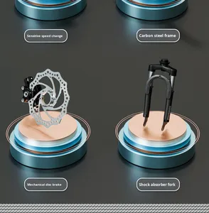 Bicicleta Eléctrica Retro para Niños y Adultos, Diseño de Carcasa Eléctrica, Bicicleta de Paseo de Calidad - Product Image 3