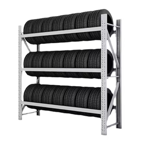 Étagères de rangement de taille moyenne Support de <span class=keywords><strong>palettes</strong></span> en acier sans bouchon en métal épaissi Supports de rayonnage d'entrepôt réglables - Product Image 1