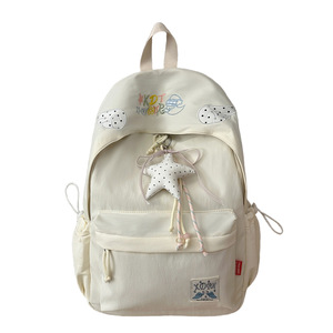 Japanese style ins creative niche minimalist versatile wear-resistant large capacity cute <b>backpack</b> - Product Image 5