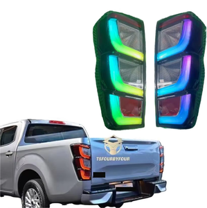 Systèmes d'éclairage pour camionnettes, <span class=keywords><strong>feux</strong></span> arrière <span class=keywords><strong>LED</strong></span>, lumière clignotante RGB, lampe arrière à eau courante colorée pour D-max 2020-2024 - Product Image 2