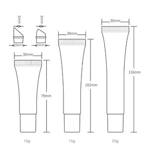 Tube souple pour baume à lèvres, emballage personnalisé, tube souple en plastique pour gloss à lèvres 20 ml, tube souple pour baume à lèvres - Product Image 2