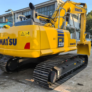 Excavadora de orugas hidráulica Komatsu usada de 22 toneladas, excavadora de orugas hidráulica Komatsu usada de 22 toneladas, para construcción, demolición, paisajismo - Product Image 1