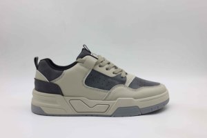 Fashion Trend <strong>Men's</strong> PU Upper PVC Outsole <strong>Casual</strong> Running <strong>Shoes</strong> Breathable Mesh Lining Cushioning Height Increasing Customized - Product Image 2