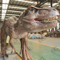Modèles de dinosaures grandeur nature, modèle animatronique de T-REX, dinosaure de 6,5 m, T-REX électrique, dinosaure réaliste de grande taille