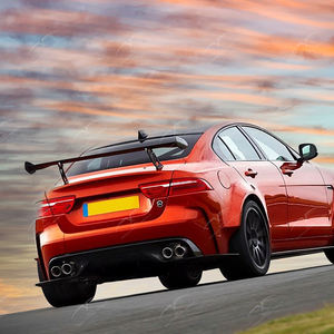Adecuado para <span class=keywords><strong>Jaguar</strong></span> <span class=keywords><strong>XE</strong></span> <span class=keywords><strong>Project</strong></span> <span class=keywords><strong>8</strong></span> alerón trasero de coche Modificación de decoración de fibra de carbono nuevo Kit de carrocería de fibra de vidrio Kit de carrocería de actualización - Product Image 6