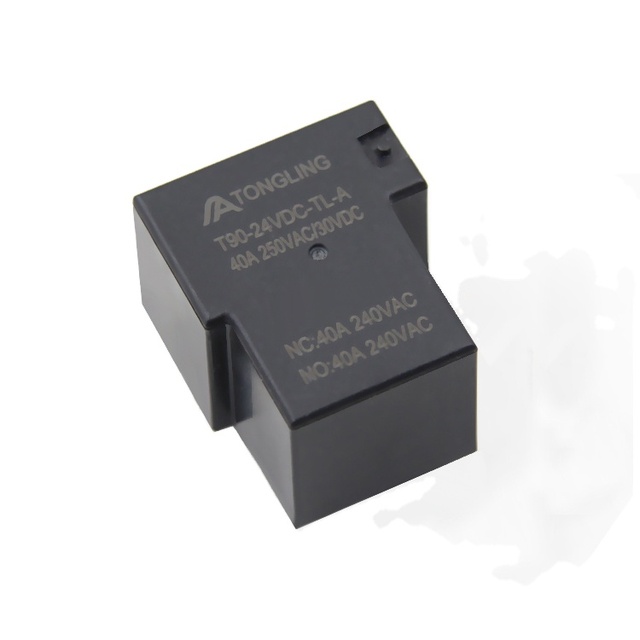 Good Quality Refrigerator Compressor Relay T90 24V 40A 4Pins 5Pins 6Pins High Power Relays