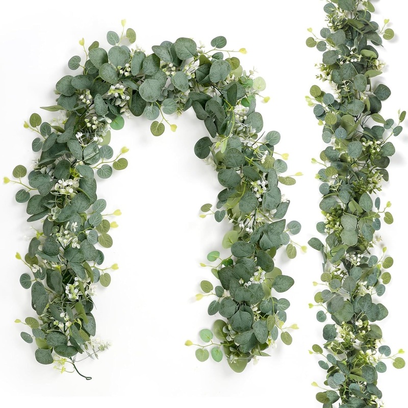 New Christmas Garland Green Artificial Cypress