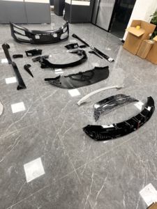 Il paraurti anteriore modificato e paraurti sono adatti per l'aggiornamento Tesla modello 3 a <span class=keywords><strong>Lamborghini</strong></span> - Product Image 2
