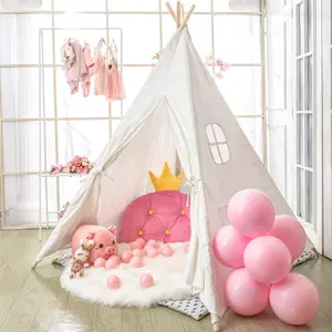 LM KIDS Vente en gros Tente <span class=keywords><strong>tipi</strong></span> <span class=keywords><strong>pour</strong></span> enfants Playhouse <span class=keywords><strong>pour</strong></span> enfants Tente en bois <span class=keywords><strong>pipi</strong></span> <span class=keywords><strong>pour</strong></span> enfants - Product Image 1
