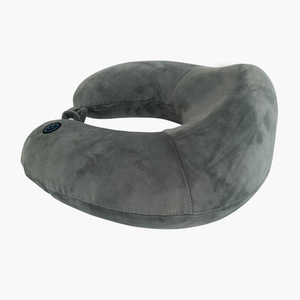 U Shape Memory Foam Travel <b>Pillow</b> Neck Support Portable Vibrating Cervical Massage <b>Pillow</b> For High Speed Rail <b>Nap</b> - Product Image 3