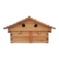 Witbee B-18 Auto Flows Kit de démarrage 7 pièces, nouvelle ruche en bois, cadres automatiques pré-cirés, garantie 2 ans pour apiculteurs et fermes