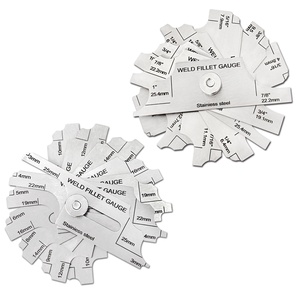 Règle d'inspection de soudure de type caméra MG-11, haute précision, en acier inoxydable, <span class=keywords><strong>mesure</strong></span> métrique et impériale de l'angle des points de soudure - Product Image 5