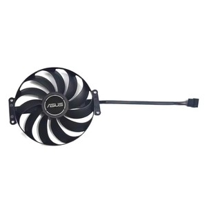 NOUVEAU Ventilateur GPU 95MM 5PIN CF1010U12S Dual RX <span class=keywords><strong>6600</strong></span> 6600XT pour <span class=keywords><strong>ASUS</strong></span> Radeon Dual RX <span class=keywords><strong>6600</strong></span> 6600XT 6700XT Ventilateur de refroidissement pour carte graphique - Product Image 5