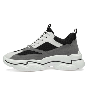 Enhanced Sole Men's Road Running Shoes, Mesh Fabric, Low-<b>Top</b> Lace-Up, Breathable and Comfortable - Product Image 1