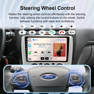 Radio para Auto Rhythm de 9 Pulgadas con Mirror Link, Reproductor USB, Radio FM, Control por Voz y Navegación para Ford Focus Exi MT 2 3 MK2 MK3 2004-2011 - Product Image 4