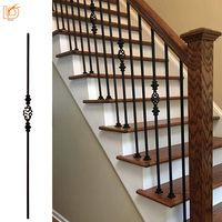 Mode Ferronnerie simple et élégante Balustrades de balcon de clôtures domestiques et baies vitrées Rampes et fenêtres et rampes d'escalier