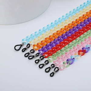 Holdie Accessoires de lunettes de mode pour femmes Lunettes de soleil en plastique Lunettes à perles Lignes de retenue de lunettes à chaîne - Product Image 2