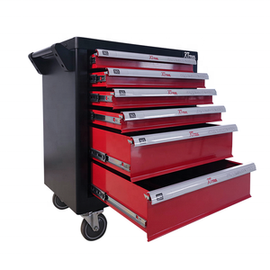 RT244A 244 Pcs profesional taller cuatro ruedas herramientas de almacenamiento de gabinete de carro - Product Image 6