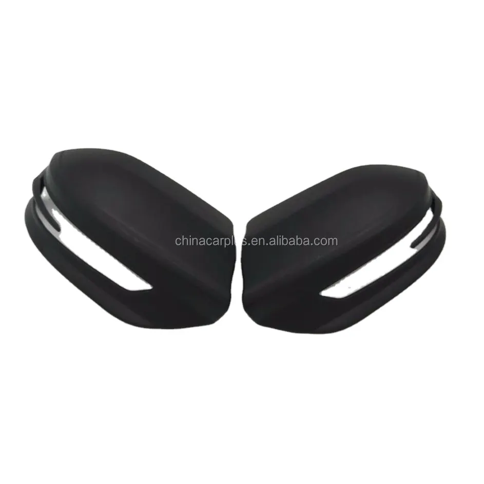 Espelho do carro tampa espelho lateral Para Revo Hilux 2016 Side Mirror Cover cor preta mate