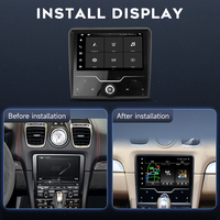 Véhicule à écran tactile de 7 pouces Android 14 pour système de voiture Gps Navigation lecteur DVD de voiture pour Porsche Borst /911