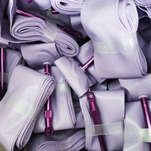 Chambre à air de vélo TPU 700Cx18-32C avec vannes Presta 45mm/65mm/85mm pour vélo de route/gravier (<span class=keywords><strong>kit</strong></span> de réparation de patch de tube de vélo inclus) - Product Image 5