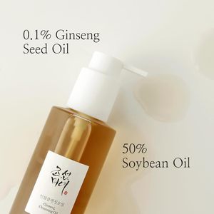 Bellezza Joseon 210ml coreano per la cura della pelle impermeabile struccante olio di Ginseng olio detergente per pelle sensibile incline all'acne - Product Image 5
