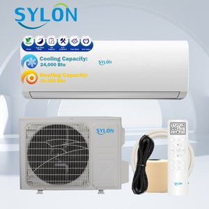 Sylon 24000BTU chia hệ thống sưởi ấm và làm mát điều hòa không khí R410A tường AC đơn vị mini chia điều hòa không khí với wifi điều khiển - Product Image 5