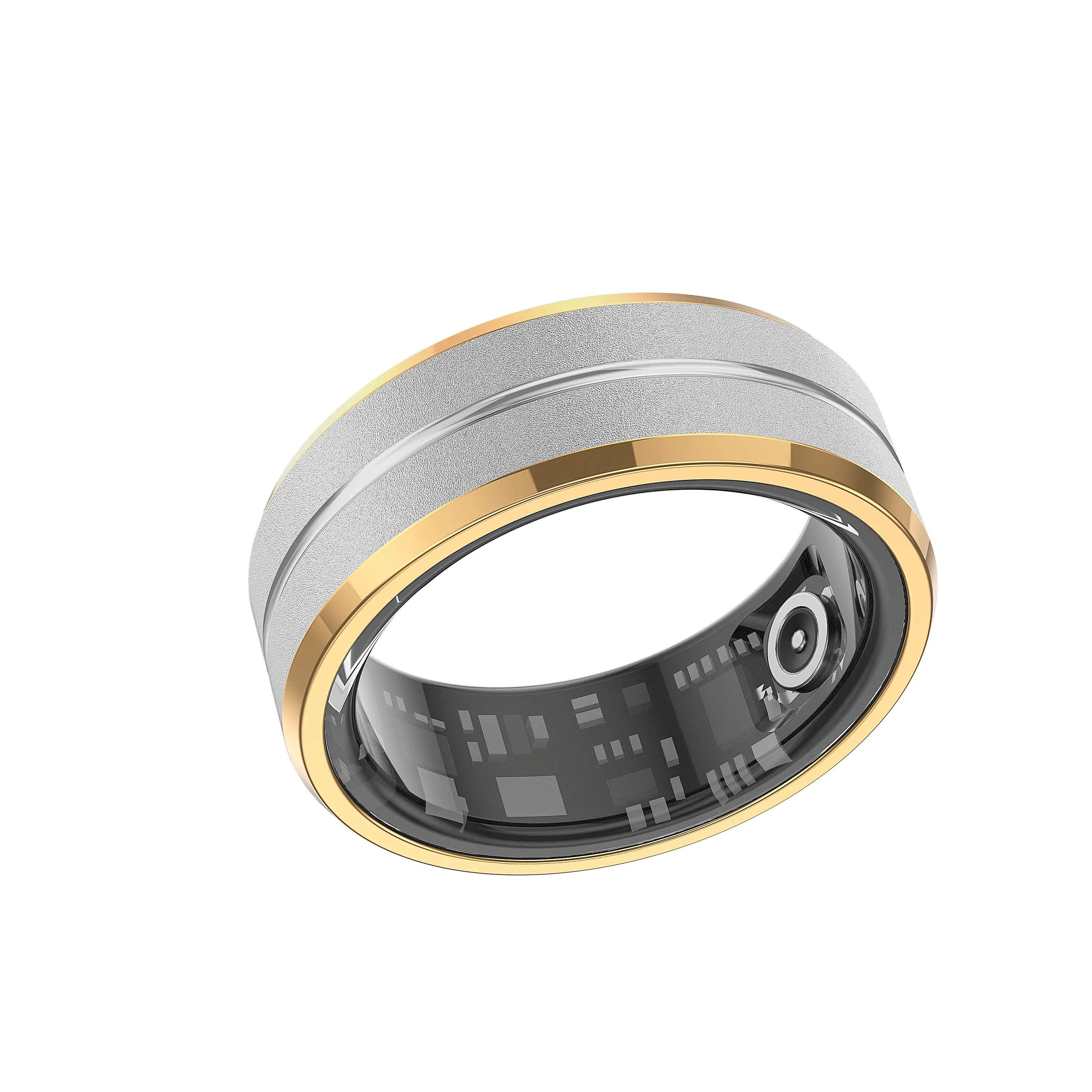 Smart Ring Creative Design Fashion Luxury Intelligentize Health Tracker Social Media Payment Electronics App Control