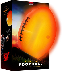 Football américain, ballon lumineux rechargeable, jouet de fitness et de loisirs en plein air pour adolescents et enfants, équipé d'une pompe à air - Product Image 1