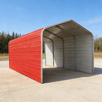 Abri de jardin moderne en acier pour atelier extérieur