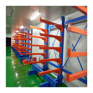 5 Layer Heavy Duty Steel <strong>Pipe</strong> Wire Shelves Corrosion Protection Long Arms Double Side Cantilever Racking Storage - Product Image 4