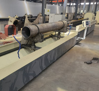 Máquina pulidora y bruñidora automática CNC motorizada para tubos de cilindros hidráulicos, acabado de orificios de alta precisión con PLC, tolerancia H8