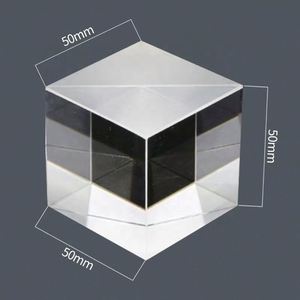 Prisme de cube de séparateur de faisceau de verre optique d'approvisionnement d'usine pour la projection d'image de télévision holographique - Product Image 6