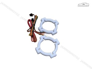 ไฟหน้า LED แบบ RGBW X 90มม. 2ดวงวงแหวนเทวดาควบคุมด้วยแอปพลิเคชั่นบลูทูธ - Product Image 5