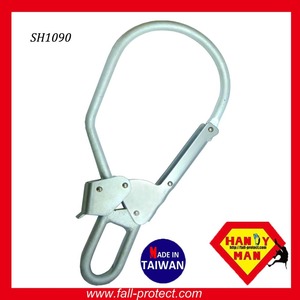 ตะขอเกี่ยวเหล็กแบบดับเบิ้ลแอคชั่น (ชุบสังกะสี) ผู้ผลิต OEM/ODM จากไต้หวัน รับน้ำหนักได้ 23kN ขนาด 88 มม. ผลิตตามมาตรฐาน EN 362 - Product Image 5